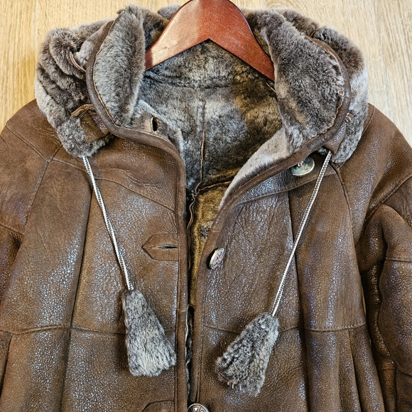 Children's sheepskin coat - Picture 6 of 14